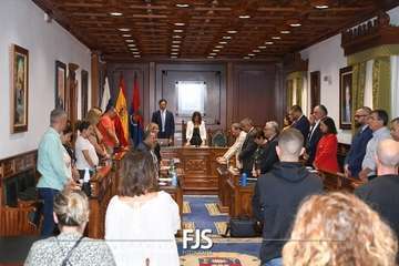  La lucha contra la lacra machista se sube al taxi en Telde/Francisco Javier Santana.